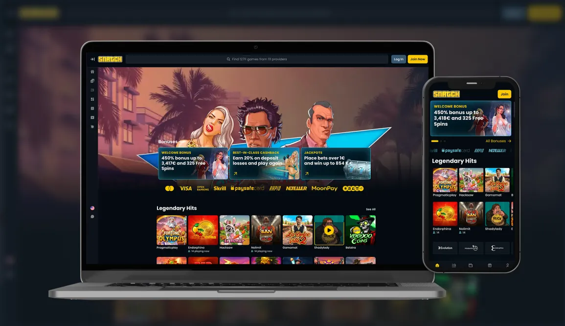 Snatch Casino App-Screenshot